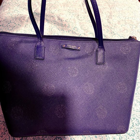 kate spade Handbags - Kate Spade Blue Purse